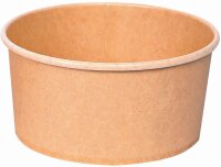 NATURE Star Einweg-Salatschalen Caesar braun 1,3 l, 50 St.