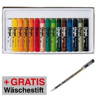 AKTION: Pentel Arts Stoffmalkreide farbsortiert 1 Set +...