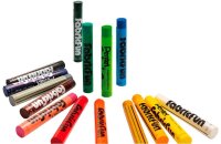 AKTION: Pentel Arts Stoffmalkreide farbsortiert 1 Set + GRATIS Pentel Gel-Tintenroller "Gel for fabric"