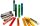 AKTION: Pentel Arts Stoffmalkreide farbsortiert 1 Set + GRATIS Pentel Gel-Tintenroller "Gel for fabric"