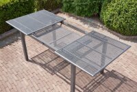 greemotion Gartentisch Toulouse anthrazit rechteckig...