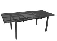 greemotion Gartentisch Toulouse anthrazit rechteckig 140,0/200,0 x 90,0 x 74,0 cm