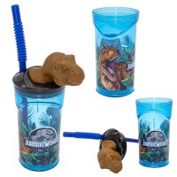 Kinderbecher Jurassic World bunt, 1 St.