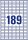 AVERY Zweckform Power-Etiketten L7871-20 weiß 25,4 x 10,0 mm, 20 Blatt
