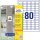 AVERY Zweckform Power-Etiketten L7872-20 weiß 35,6 x 16,9 mm, 20 Blatt