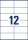 AVERY Zweckform Power-Etiketten L7875-20 weiß 105,0 x 48,0 mm, 20 Blatt