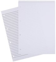 herlitz Briefblock x.book DIN A4 blanko, 1 Block