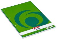 herlitz Briefblock x.book DIN A4 blanko, 1 Block