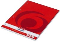 herlitz Briefblock x.book DIN A4 kariert, 1 Block