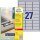 AVERY Zweckform Typenschildetiketten L6011-100 silber 63,5 x 29,6 mm, 100 Blatt