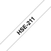 brother Schrumpfschlauch HSe-211E HSE211E, 5,2 mm, schwarz auf weiß, 1 St.