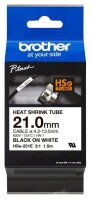brother Schrumpfschlauch HSe-251E HSE251E, 21 mm, schwarz...