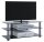 VCM my media TV-Rack Zumbo silber, schwarzglas  ( 14155 )