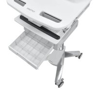 ergotron Visitenwagen StyleView SV44 Laptop grau für 1 Notebook, 1 Tastatur, 1 Maus