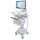 ergotron Visitenwagen StyleView SV44 Monitor Gelenk grau für 1 Monitor, 1 Tastatur, 1 Maus