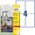 AVERY Zweckform wetterfeste Folienetiketten L4774-8 weiß 99,1 x 139,0 mm, 8 Blatt