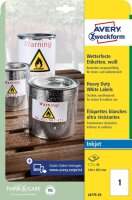 AVERY Zweckform wetterfeste Folienetiketten J4775-10...