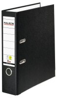 FALKEN Color Ordner schwarz Kunststoff 8,0 cm DIN A4, 1 St.