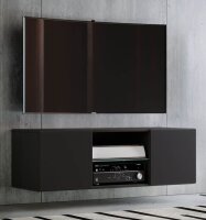 VCM my media TV-Rack Jusa 115 schwarz