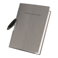 PAGNA Bewerbungsmappe Swing DIN A4 grau  ( 22004-06 )