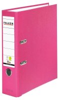 FALKEN Color Ordner pink Kunststoff 8,0 cm DIN A4, 1 St.