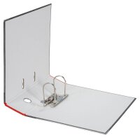 FALKEN Recycling Ordner rot marmoriert Karton 8,0 cm DIN...