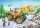 Ravensburger Bagger und Waldtraktor Puzzle, 2 x 24 Teile