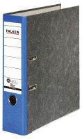 FALKEN Recycling Ordner blau marmoriert Karton 8,0 cm DIN...