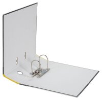 FALKEN Recycling Ordner gelb marmoriert Karton 8,0 cm DIN...