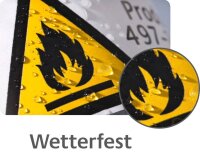 AVERY Zweckform wetterfeste Folienetiketten L4775-100 weiß 210,0 x 297,0 mm, 100 Blatt