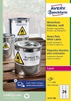 AVERY Zweckform wetterfeste Folienetiketten L4773-100...