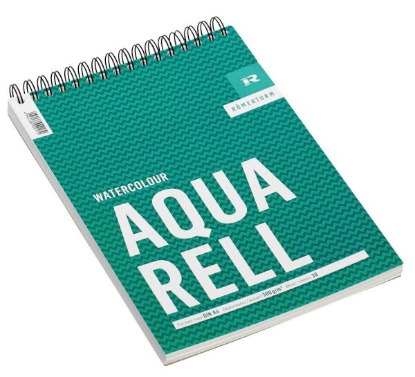 RÖMERTURM Aquarellblock Classic Line DIN A4 300 g/qm, 30 Blatt, 1 Block