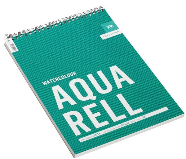 RÖMERTURM Aquarellblock Classic Line DIN A3 300 g/qm, 30 Blatt, 1 Block