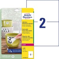AVERY Zweckform wetterfeste Folienetiketten L4717REV-20...