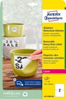 AVERY Zweckform wetterfeste Folienetiketten L4717REV-20...