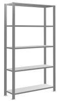 SCHULTE Schwerlastregal 17713 silber 100,0 x 30,0 x 230,0 cm