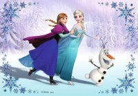 Ravensburger Disney Frozen Schwestern für immer Puzzle, 2 x 24 Teile