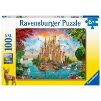 Ravensburger XXL Märchenhaftes Schloss Puzzle, 100...