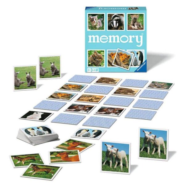 Ravensburger  memory® Tierkinder Geschicklichkeitsspiel, 1 St.