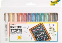 folia Kreidestifte farbsortiert 12 St.