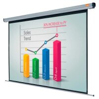 nobo elektrische Rolloleinwand 4:3, 192 x 144 cm...