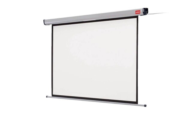 nobo elektrische Rolloleinwand 4:3, 144 x 108 cm Projektionsfläche
