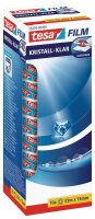 tesa KRISTALL-KLAR Klebefilm transparent 15,0 mm x 33,0 m...