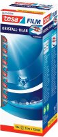 tesa KRISTALL-KLAR Klebefilm transparent 15,0 mm x 33,0 m 10 Rollen