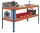 SCHULTE Werkbank blau, orange 184,1 x 123,0 x 99,0 cm