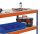 SCHULTE Werkbank blau, orange 245,0 x 77,3 x 99,0 cm