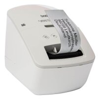brother QL-600G Etikettendrucker weiß, grau