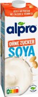 alpro® ohne Zucker Sojadrink 8x 1,0 l
