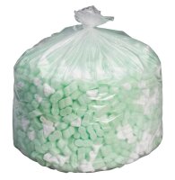 Müllbeutel 60,0 l transparent 9,0 µm, 100 St.