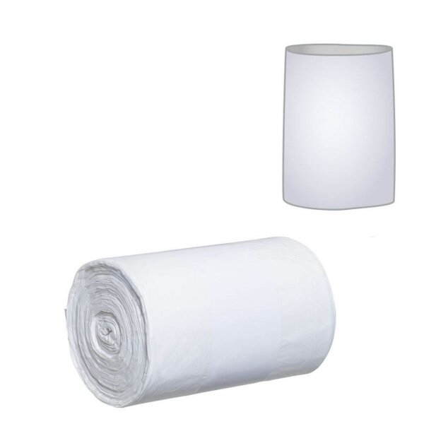 Müllbeutel 60,0 l weiß 14,0 µm, 100 St.  ( 1020987 )